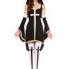 Sinfully Hot Nun Costume For Women