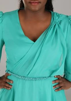 Statue Of Liberty Women's Costume -FunCostumes shop womens statue of liberty costume alt 5