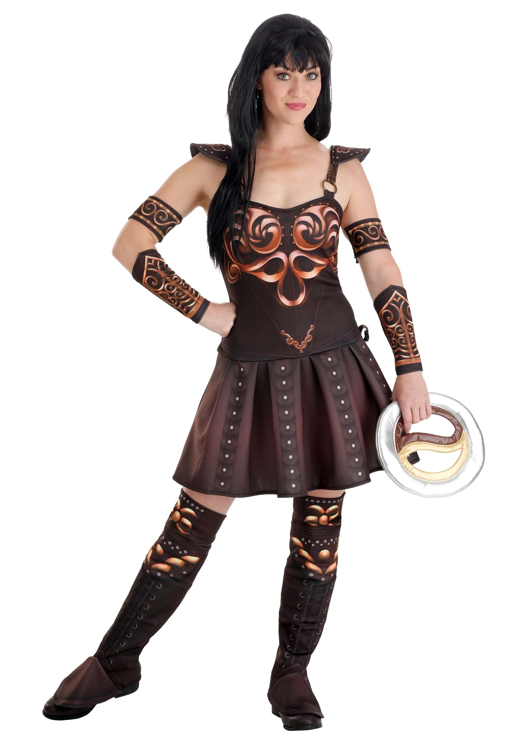 Women's Xena Warrior Princess Costume 2 Women's Xena Warrior Princess Costume - Image 2