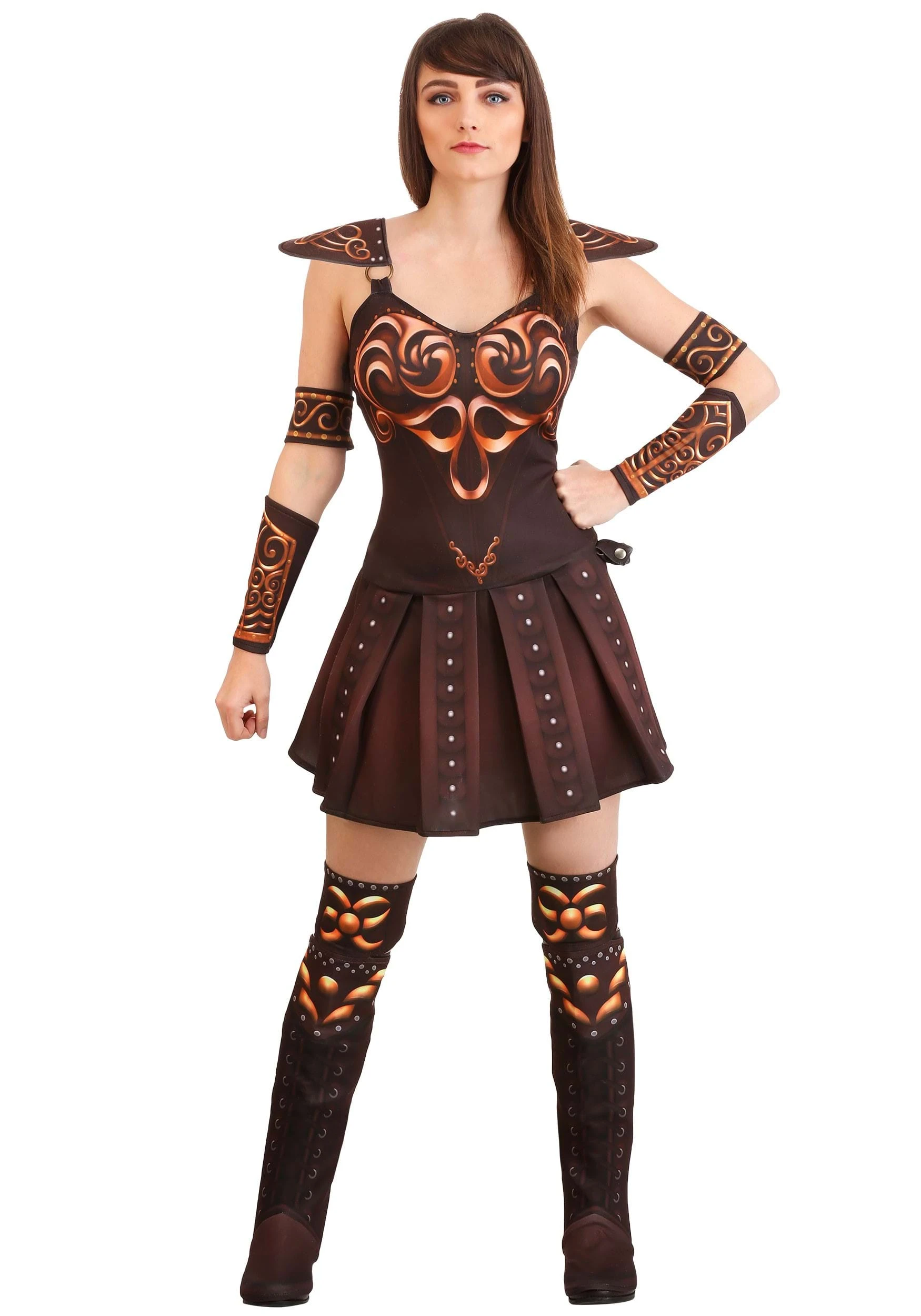 Women's Xena Warrior Princess Costume 5 Women's Xena Warrior Princess Costume - Image 5