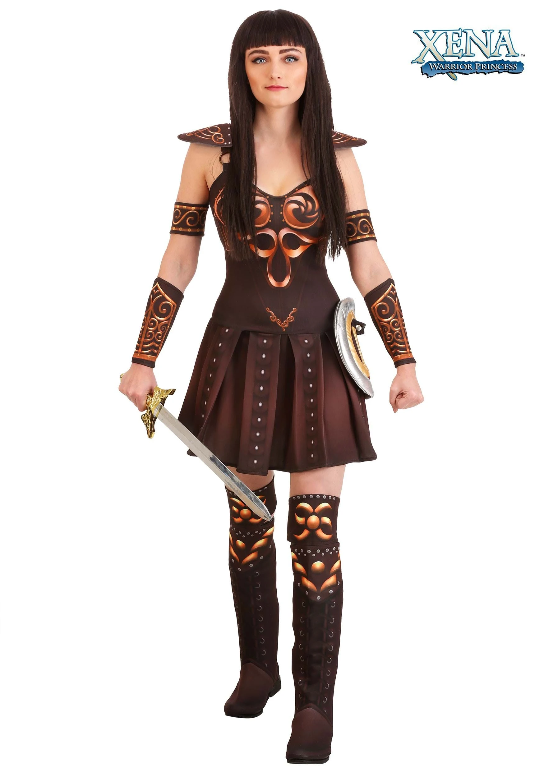 Women's Xena Warrior Princess Costume 1 Women's Xena Warrior Princess Costume