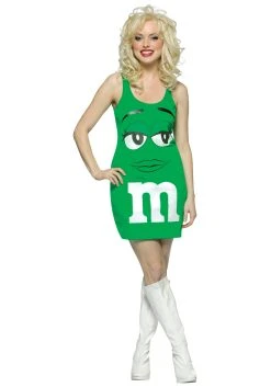 Yummy Green M&M Costume